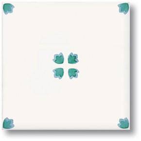 15x15 Classic Vietri Cetara Green 15/57